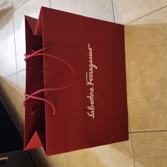 Authentic Salvatore Ferragamo Large Gift Bag - Picture 1 of 1